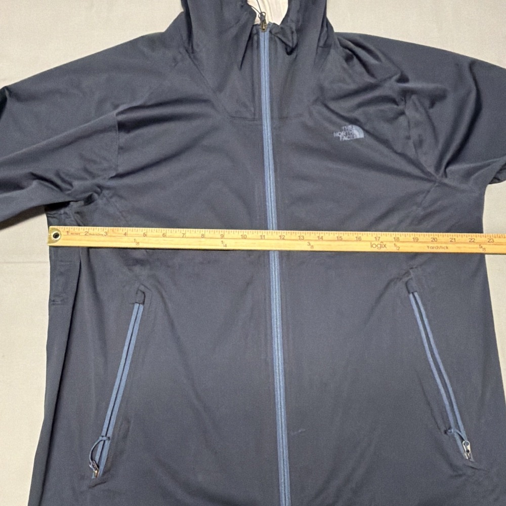 The North Face Mens Allproof Full Zip Hooded Lightweight Vinted Zip Pit Jacket L - Picture 5 of 16